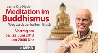 Meditation im Buddhismus: Lama Ole Nydahl in Hamburg