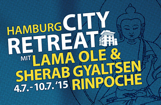 Hamburg City Retreat mit Lama Ole Nydahl und Sherab Gyaltsen Rinpoche