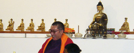 Mipham Rinpoche im Buddhistischen Zentrum Hamburg